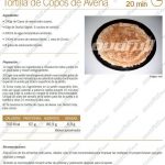 Tortilla de copos de avena, una receta sencilla y saludable