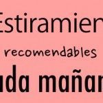 8 Estiramientos recomendables de hacer cada mañana