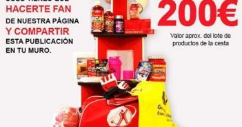 Sorteo de cesta de productos en Facebook