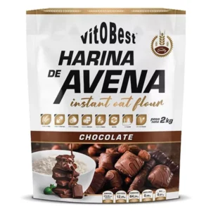 Harina de avena 2kg chocolate-Vitobest-Globalnutricion