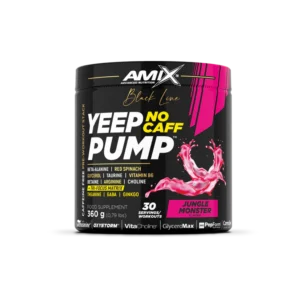 Black Pre-entreno Yeep Jump No Cafeina345 gr