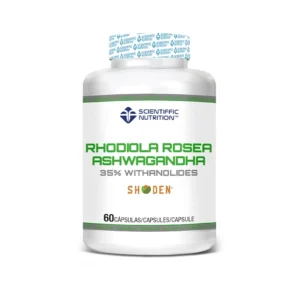 Scientiffic Nutrition Rhodiola Rosea + Ashwagandha 60Caps
