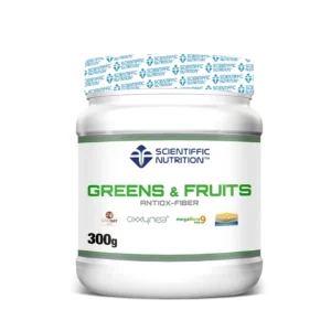 Scientiffic Nutrition Greens & Fruits 300 grs