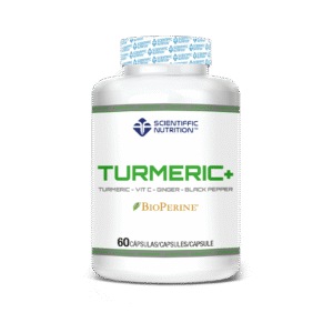 Scientiffic Nutrition Turmeric + 60 Capsulas