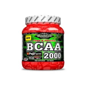 Aminoácidos BCAA 2000  con Pepform 240 tabs