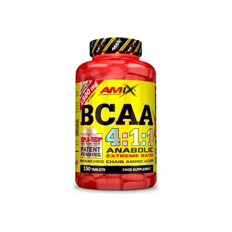 Aminoácidos BCAA Instantized 4.1.1 150 Tabletas