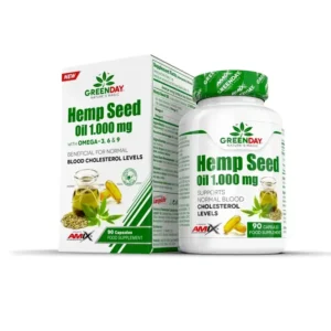 Hemp 1000 mg Seed Oil 90 cps GreenDay