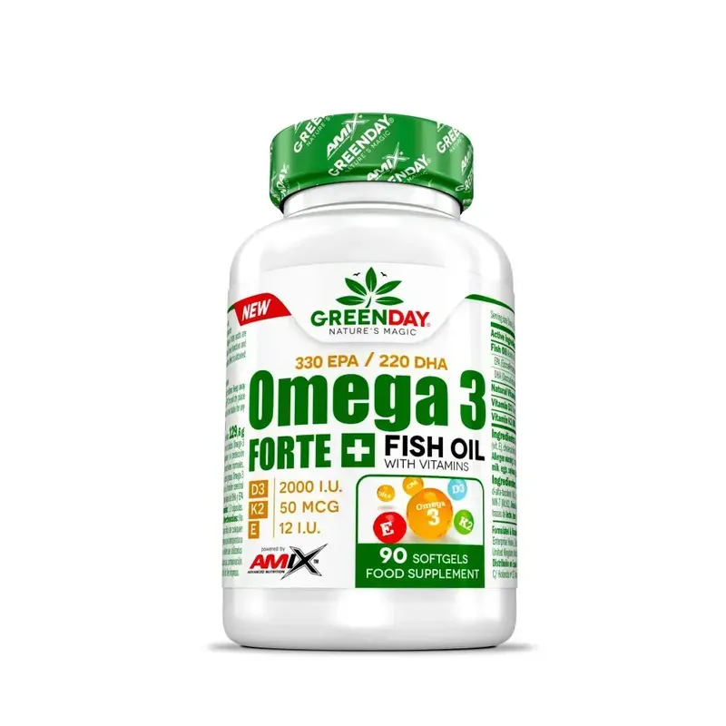 Omega3 FORTE + 90 caps GreenDay