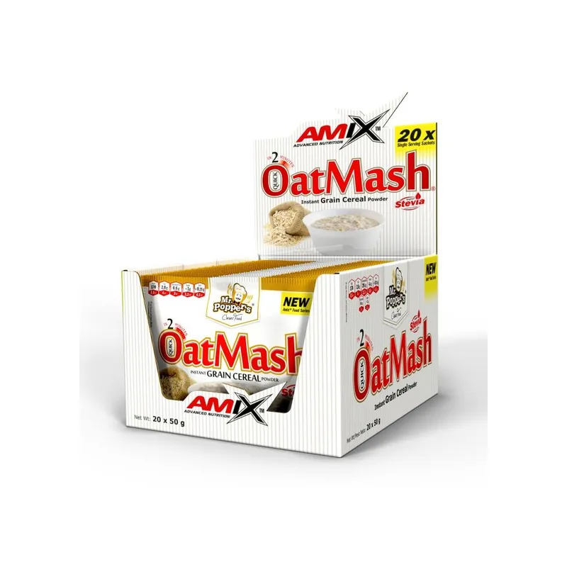 Harina de Avena OatMash en sobres 20 x 50 gr