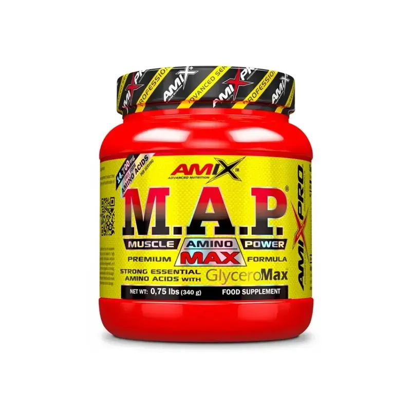 Aminoácidos MAP con GlyceroMax 340 gr Amix Pro