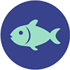 Alérgeno: pescado Imagen del alérgeno: pescado