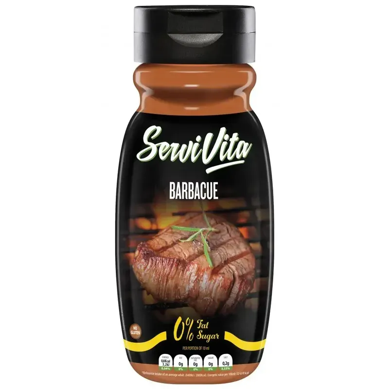 Salsa Zero Sabor Barbacoa ServiVita 320 ml