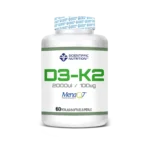 Scientiffic Nutrition Vit D3 2000Ui + 100Mcg K2 60 Perlas