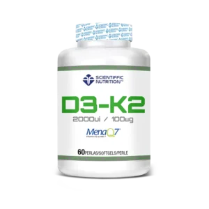 Scientiffic Nutrition Vit D3 2000Ui + 100Mcg K2 60 Perlas