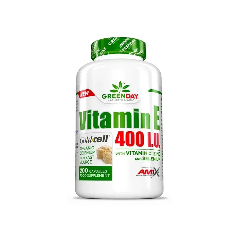 Vitamina E 400 I.U. LIFE+ 200 caps GreenDay