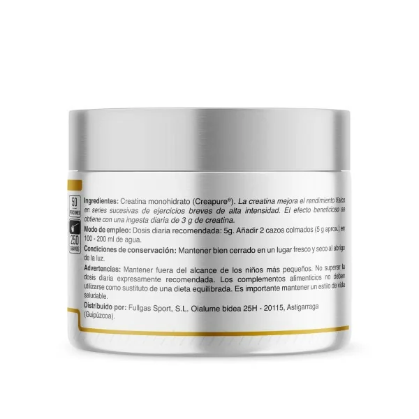 Creapure creatina monohidrato en polvo neutra 250g (2)