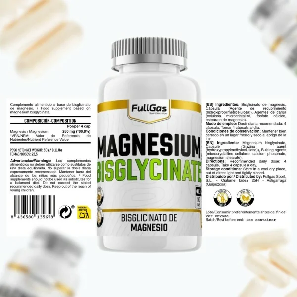 Magnesio bisglicinato 90 capsulas (1)