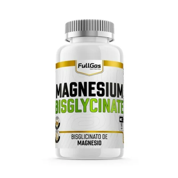 Magnesio bisglicinato 90 capsulas-FullGas-Globalnutrición