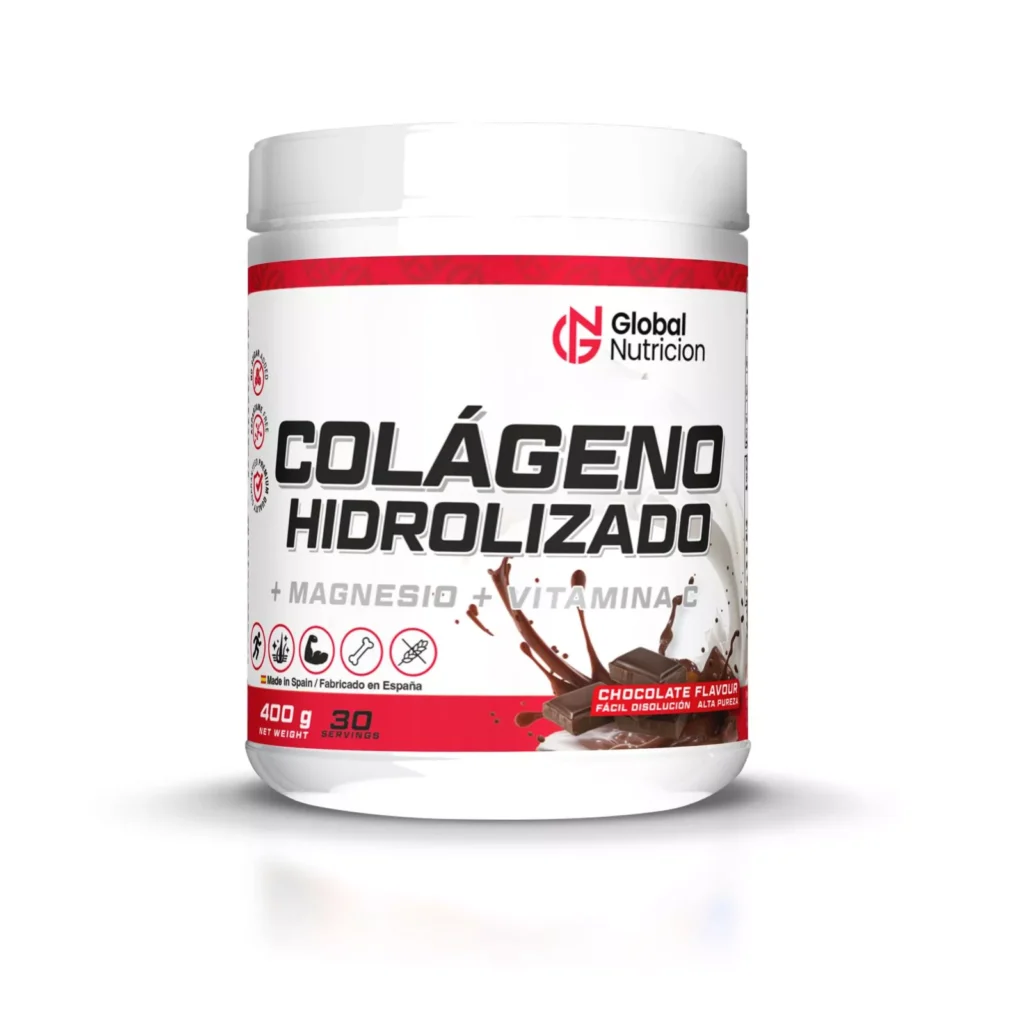 Colageno Chocolate 400gr-Globalnutricion