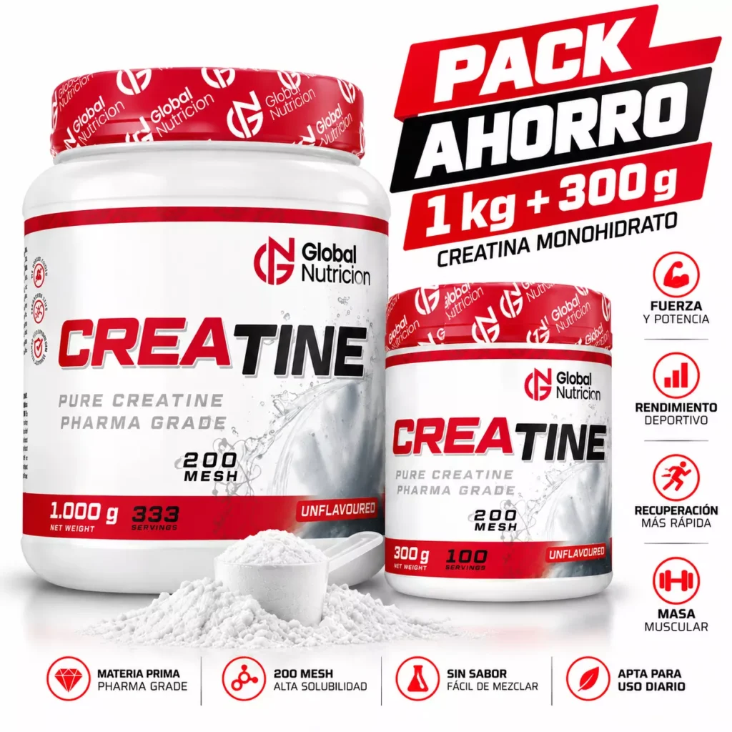 Pack ahorro creatina-Globalnutricion
