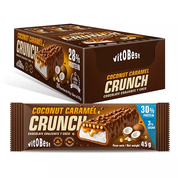 Coconut caramel crunch-Vitobest-Globalnutricion