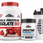 Vitobest Pack Muscle Premium- Milk Protein Isolate 90 2kg + Creatina Crystal Pure 500g